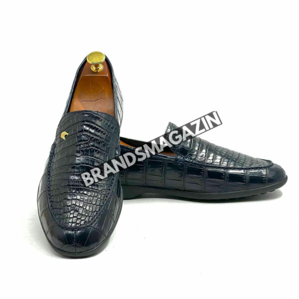 Лоферы Stefano Ricci из кожи крокодила BM71448977 5