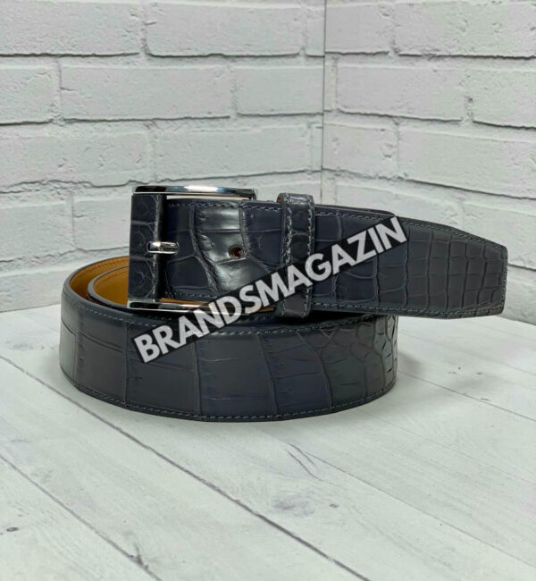 Ремень Zilli из кожи крокодила BM47559804277