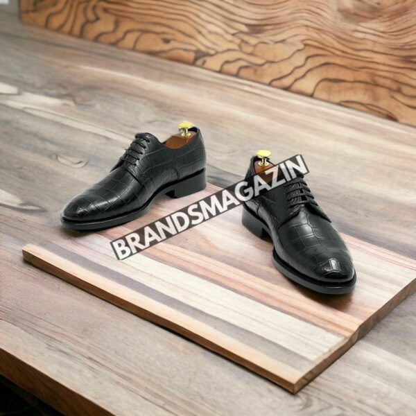 Туфли Zilli из кожи крокодила BM70747677