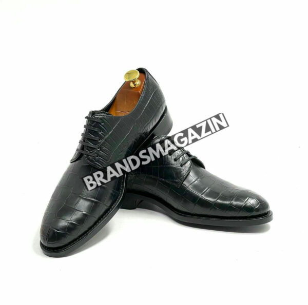 Туфли Zilli из кожи крокодила BM70747677 5