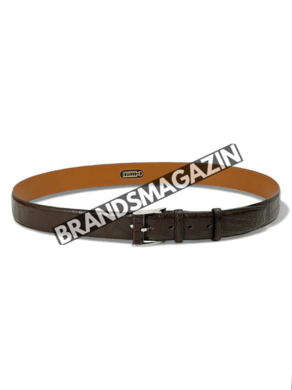 Ремень Zilli из кожи крокодила BM46412915877 2