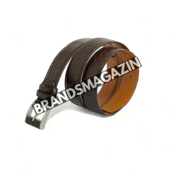 Ремень Zilli из кожи крокодила BM46412915877