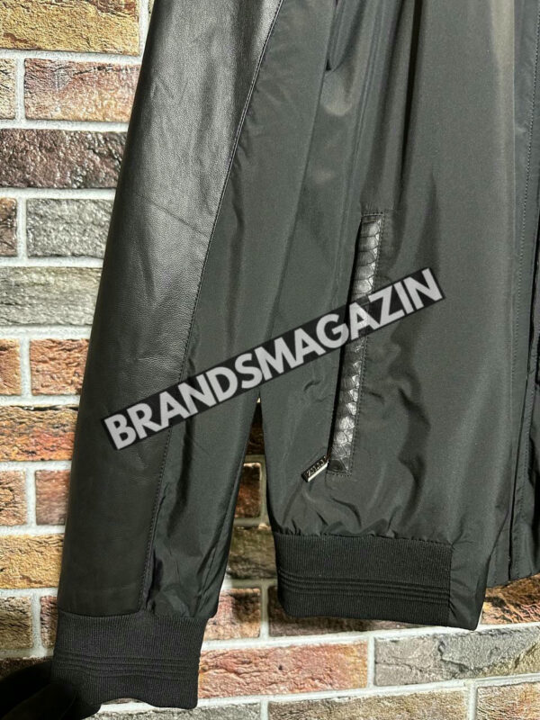 Куртка Zilli вставки кожа питона BM72007177 4