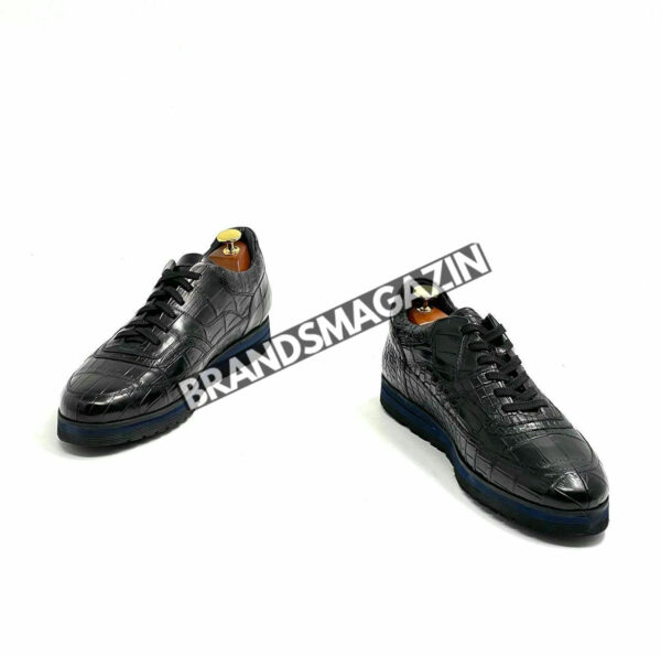 Туфли-дерби Stefano Ricci из кожи крокодила BM7450777 4