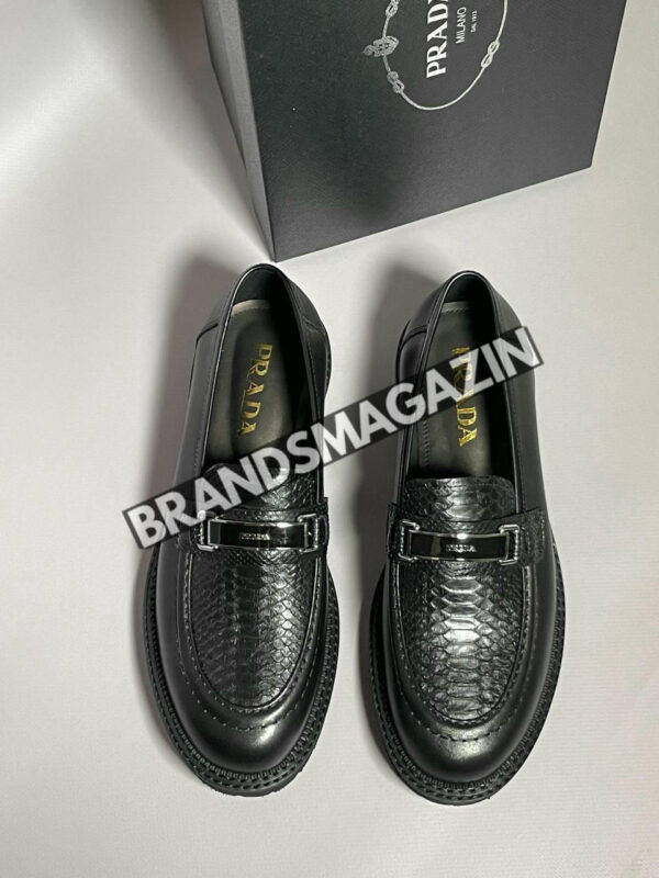 Лоферы Prada из кожи питона BM70726677 3