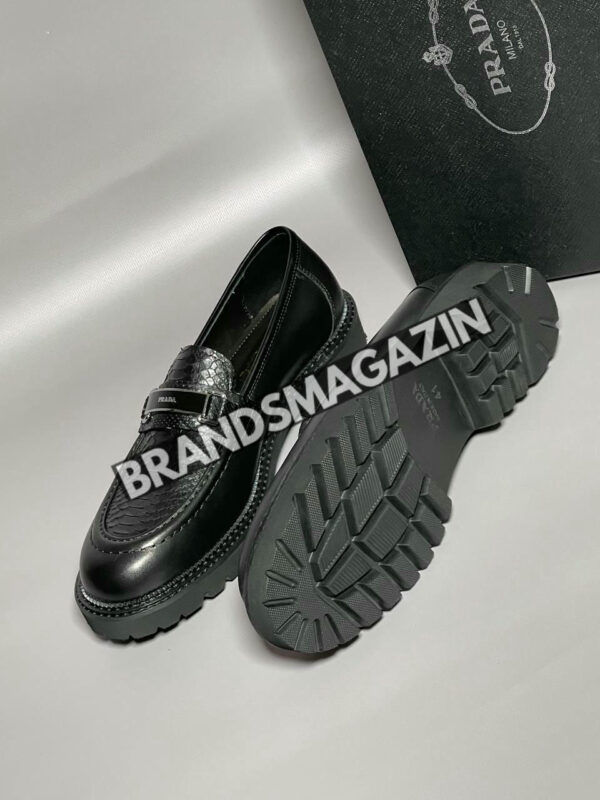 Лоферы Prada из кожи питона BM70726677 5