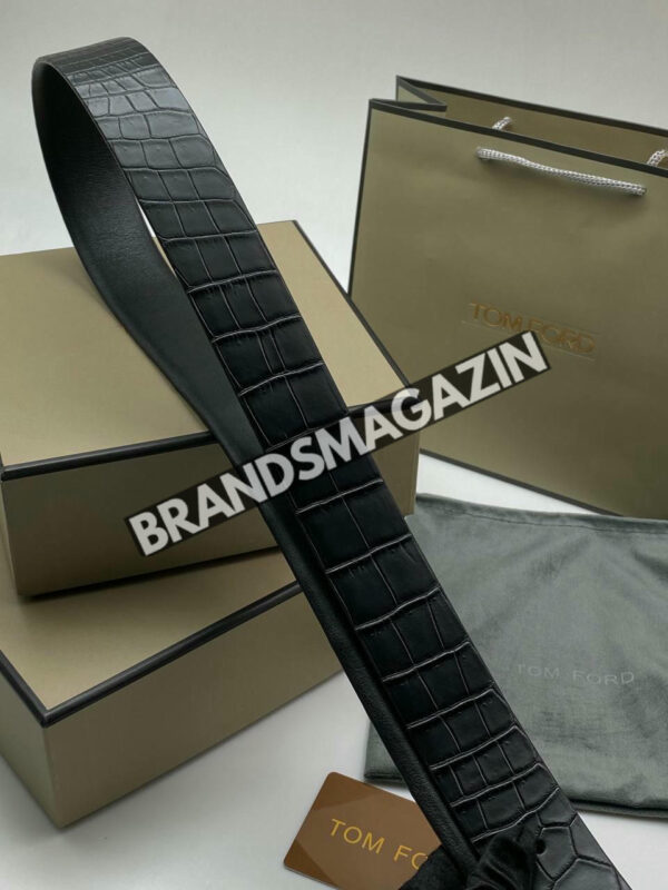 Ремень Tom Ford из кожи крокодила BM45681743377 3