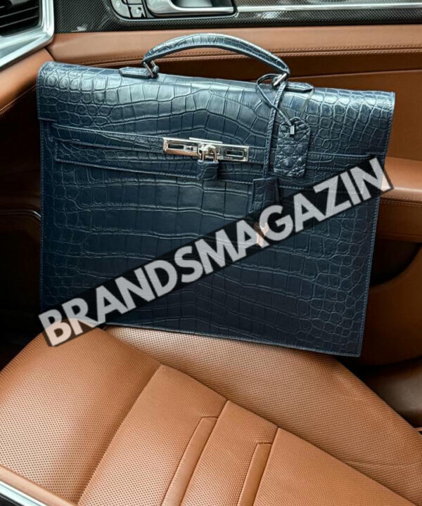 Портфель Hermes из кожи крокодила BM46638872077