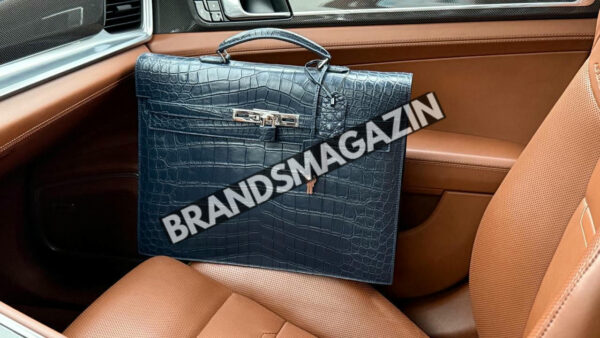 Портфель Hermes из кожи крокодила BM46638872077 3