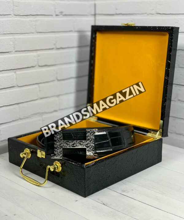 Ремень Hermes из кожи крокодила BM47450118477 Ремень Hermes из кожи крокодила BM47450118477