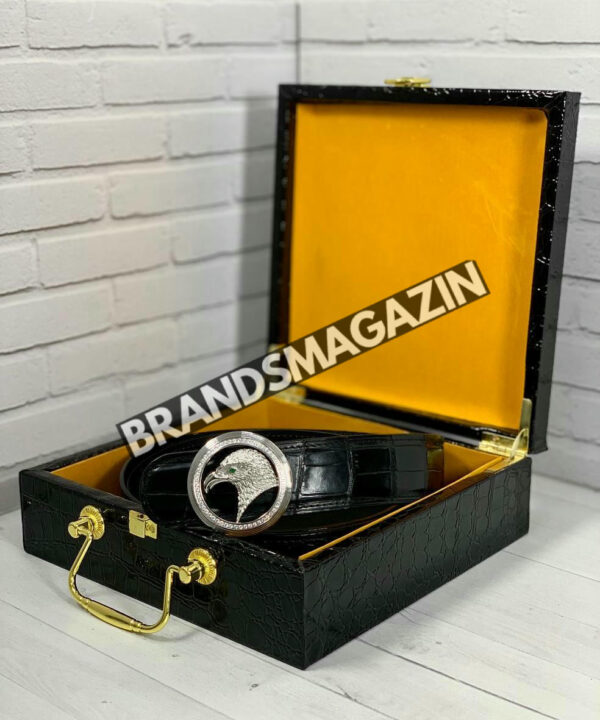 Ремень Stefano Ricci из кожи крокодила BM47449924677 Ремень Stefano Ricci из кожи крокодила BM47449924677