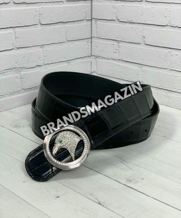 Ремень Stefano Ricci из кожи крокодила BM47449924677 2