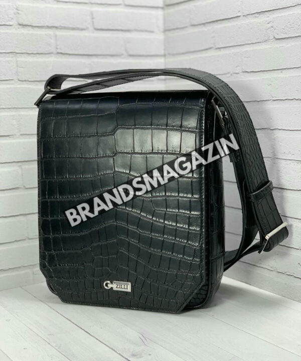 Сумка-мессенджер Zilli из кожи крокодила BM47558562777 Сумка-мессенджер Zilli из кожи крокодила BM47558562777