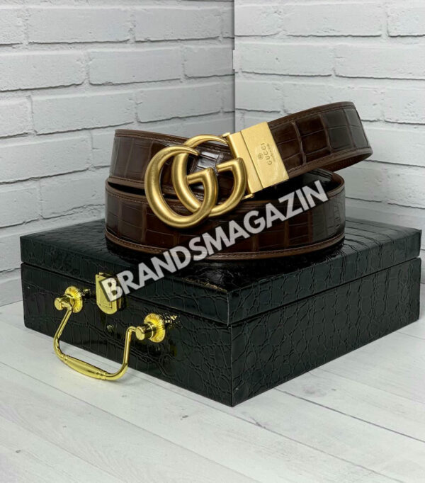 Ремень Gucci из кожи крокодила BM47450119777 3