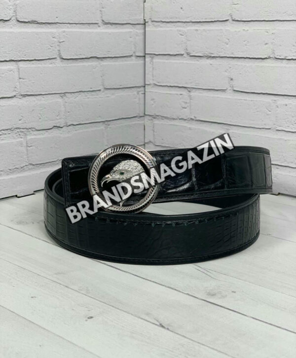 Ремень Stefano Ricci из кожи крокодила BM47449846277 2