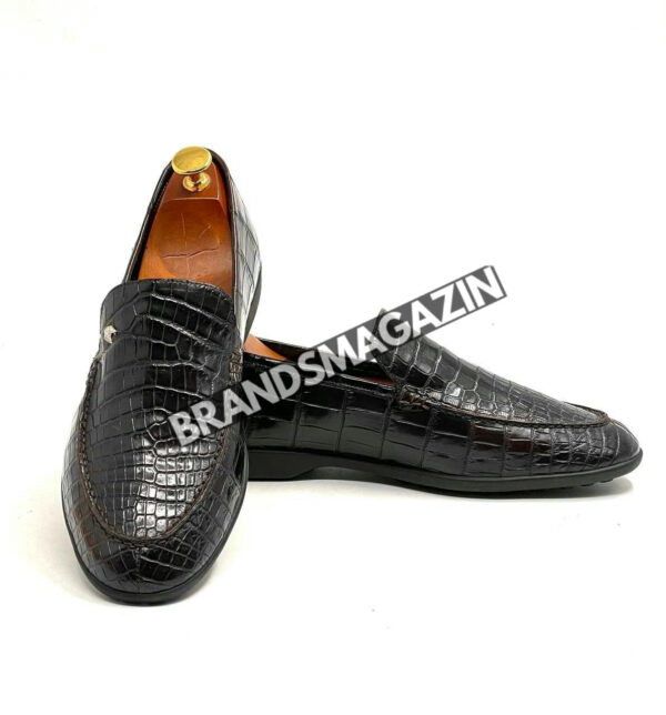 Лоферы Stefano Ricci из кожи крокодила BM69679277 5