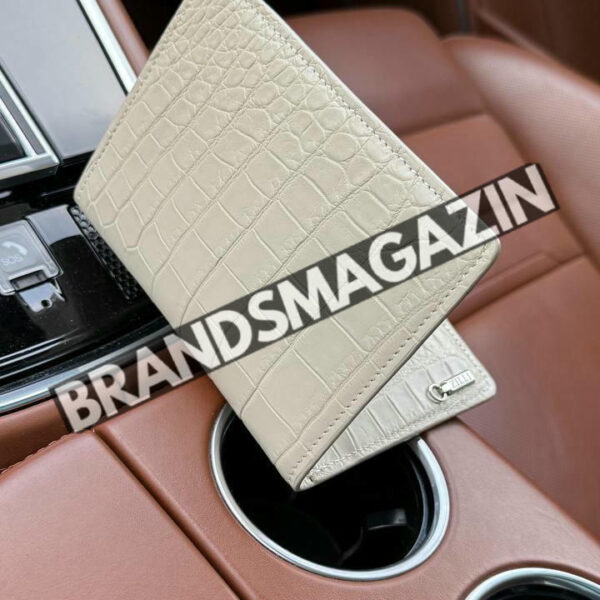 Обложка на паспорт Zilli из кожи крокодила BM47067881077