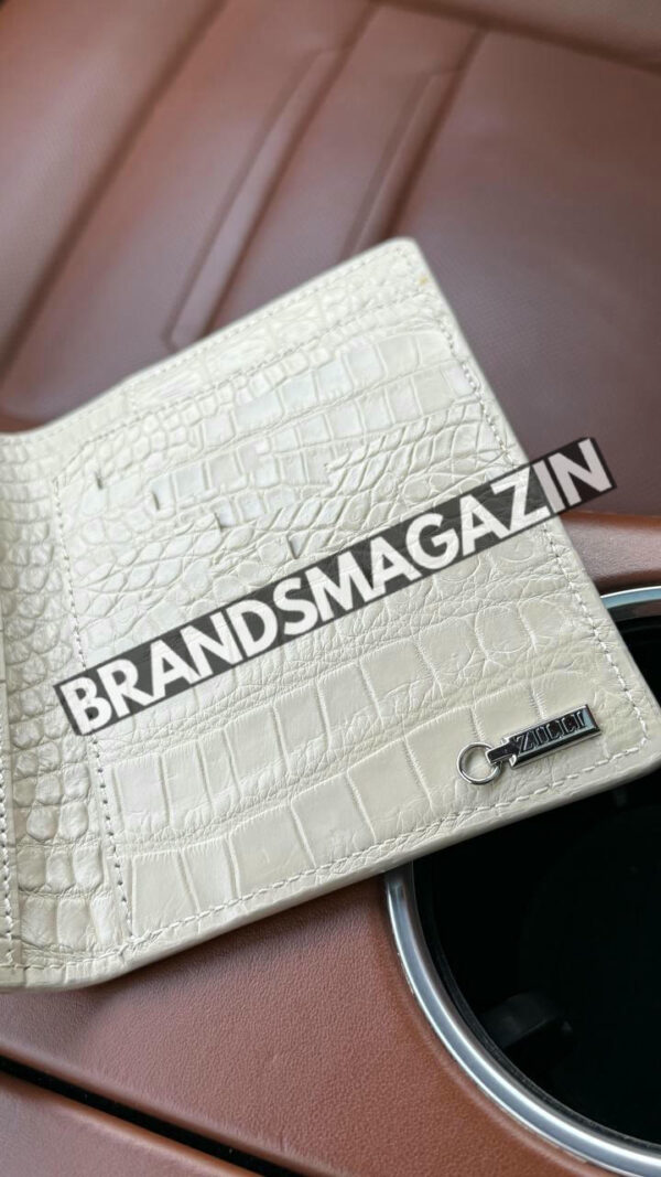 Обложка на паспорт Zilli из кожи крокодила BM47067881077 6