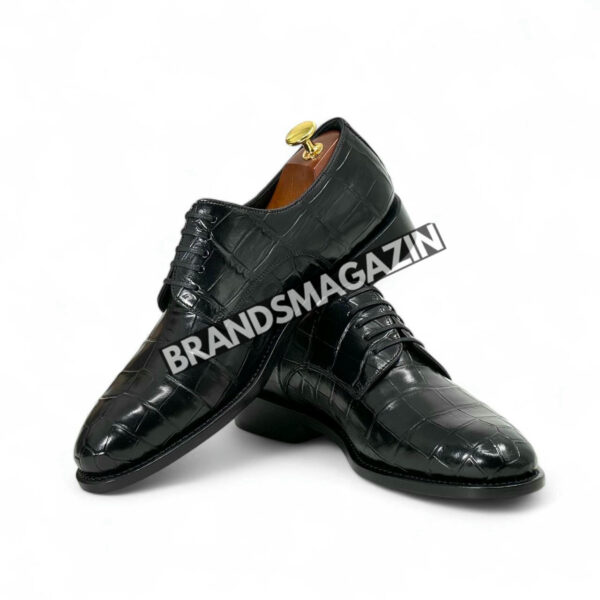 Туфли Zilli из кожи крокодила BM47428444377