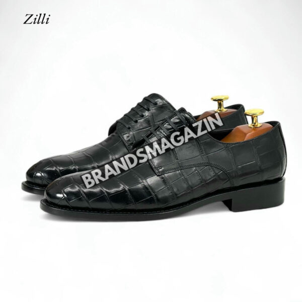 Туфли Zilli из кожи крокодила BM47428444377 2