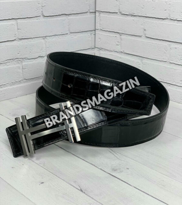 Ремень Hermes из кожи крокодила BM47450152277 2