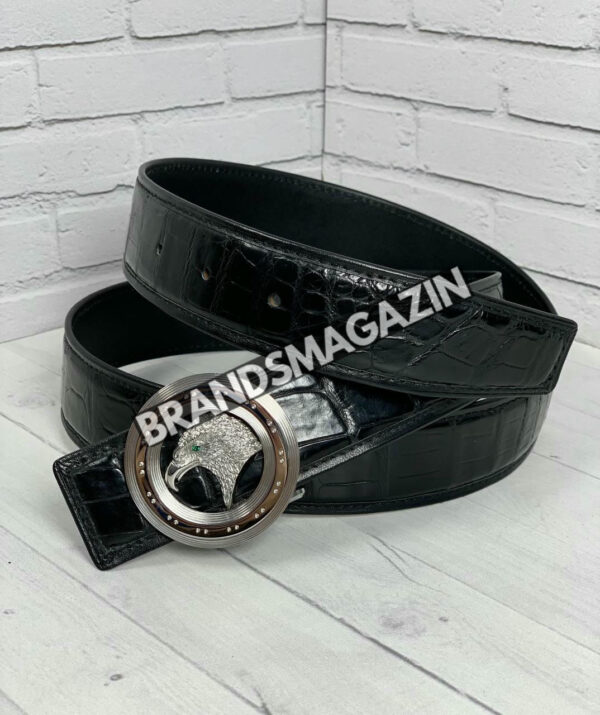 Ремень Stefano Ricci из кожи крокодила BM47450152677 2