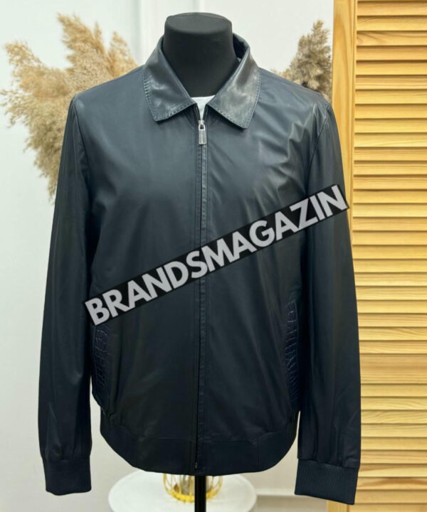 Куртка Franck Namani ставки кожа крокодила BM46266193777 Куртка Franck Namani ставки кожа крокодила BM46266193777