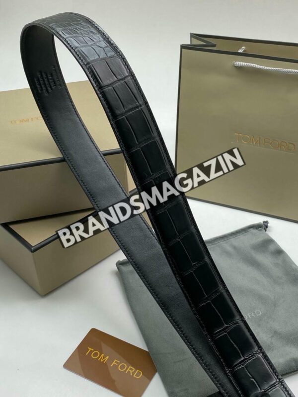 Ремень Tom Ford из кожи крокодила BM45682114477 4