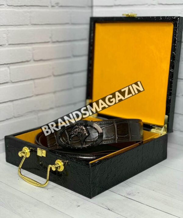 Ремень Stefano Ricci из кожи крокодила BM47450167477
