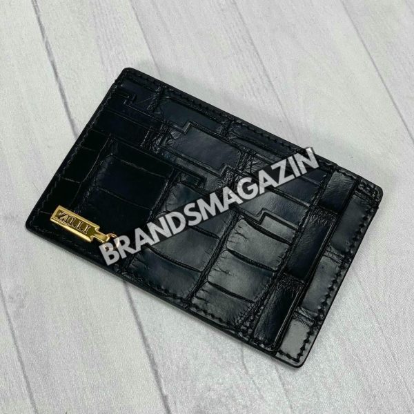Картхолдер Zilli из кожи крокодила BM47557743077