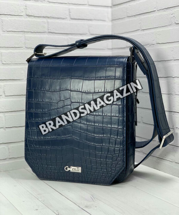 Сумка-мессенджер Zilli из кожи крокодила BM47558660777 Сумка-мессенджер Zilli из кожи крокодила BM47558660777