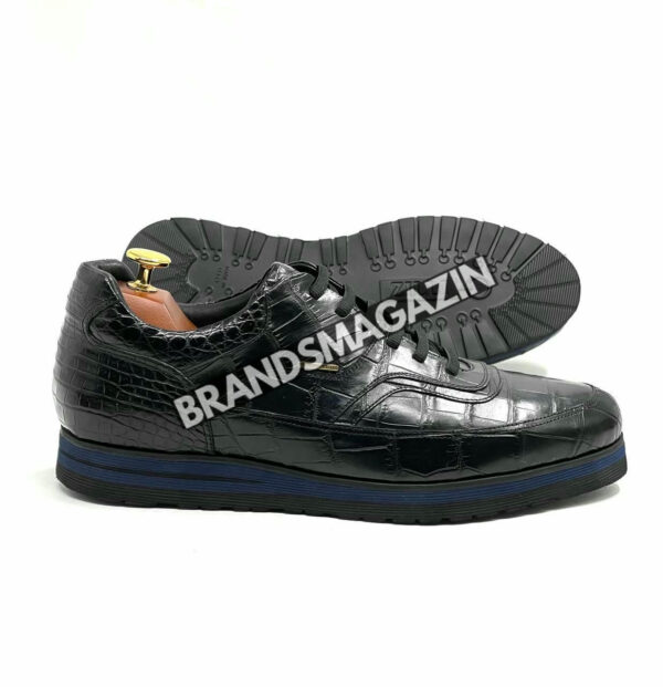 Сникеры Zilli из кожи крокодила BM70751477 2