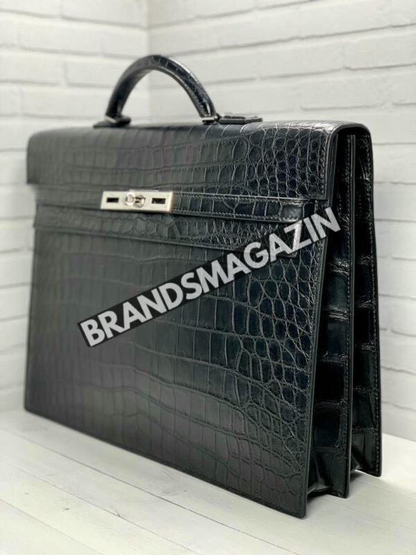 Портфель Hermes из кожи крокодила BM47506700077 2