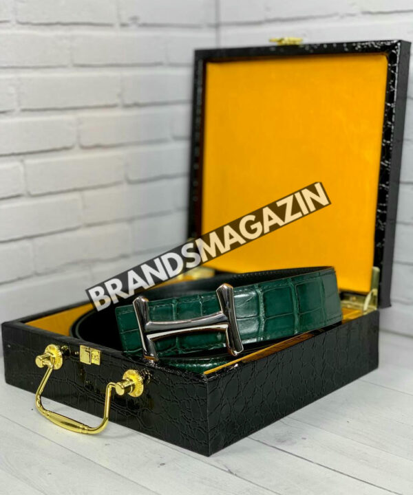 Ремень Hermes из кожи крокодила BM47450186777 Ремень Hermes из кожи крокодила BM47450186777