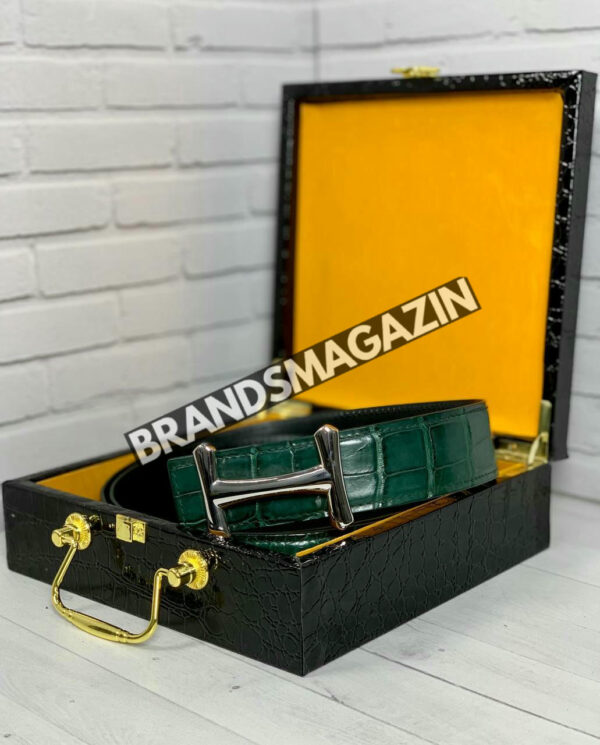 Ремень Hermes из кожи крокодила BM47450186777