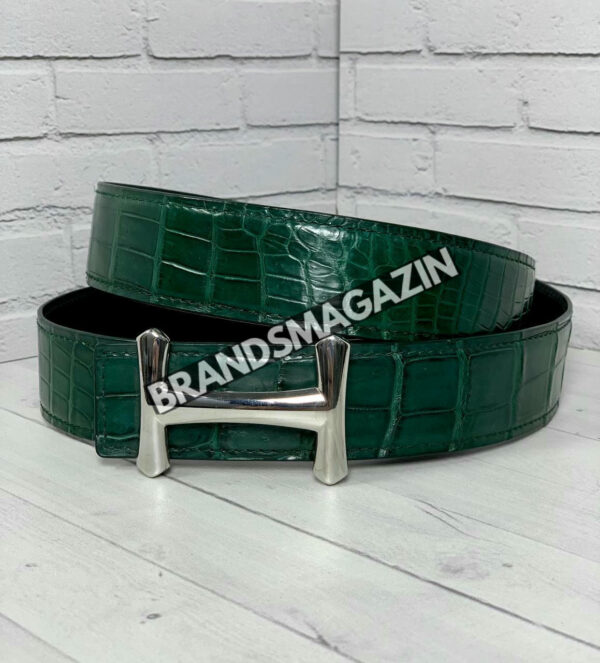 Ремень Hermes из кожи крокодила BM47450186777 2