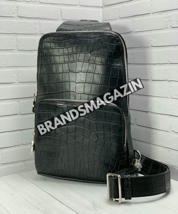 Сумка-слинг Stefano Ricci из кожи крокодила BM47557959777 Сумка-слинг Stefano Ricci из кожи крокодила BM47557959777