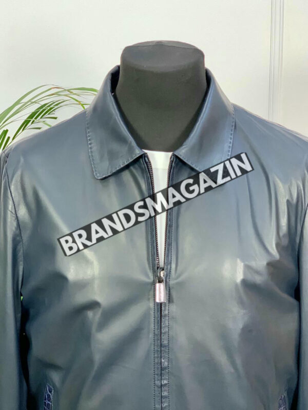 Куртка Franck Namani вставки из кожи крокодила BM46543778077 4