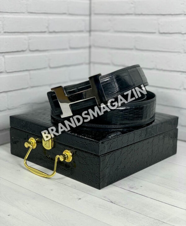 Ремень Hermes из кожи крокодила BM47449876077 3