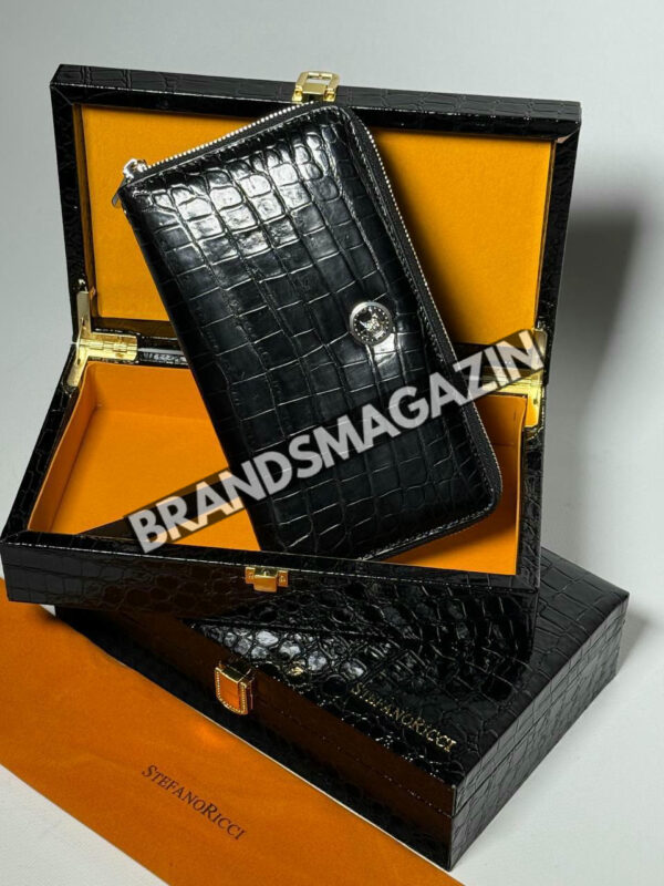 Портмоне Stefano Ricci из кожи крокодила BM46827625277 3