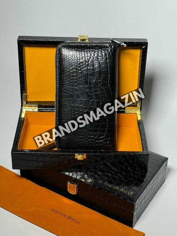 Портмоне Stefano Ricci из кожи крокодила BM46827625277 4