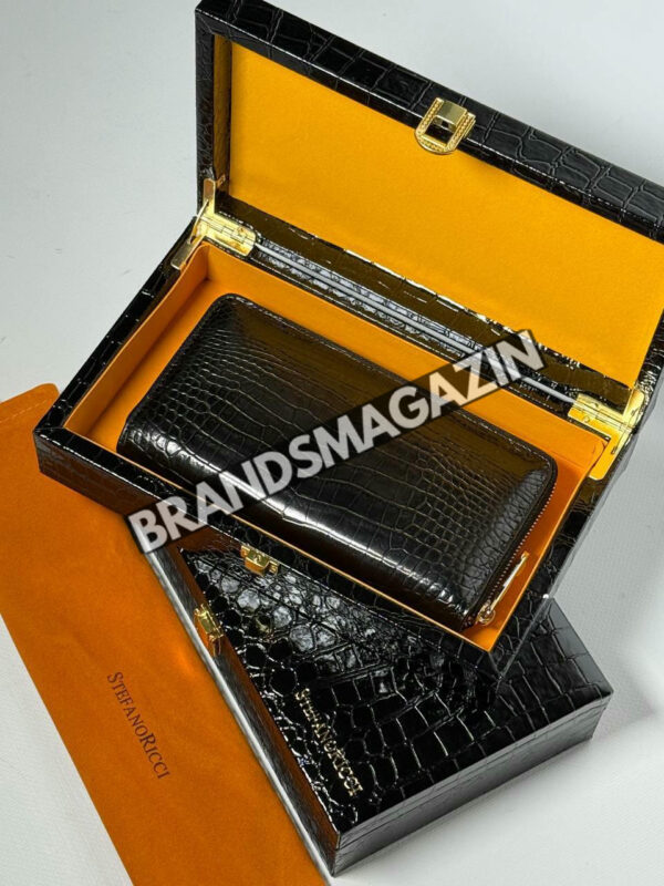 Портмоне Stefano Ricci из кожи крокодила BM46827625877 4
