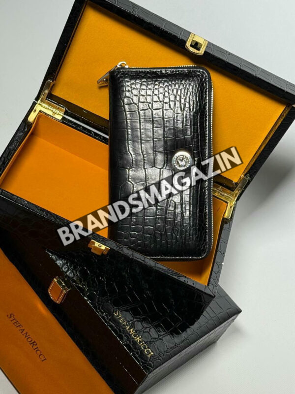 Портмоне Stefano Ricci из кожи крокодила BM46827625877 5
