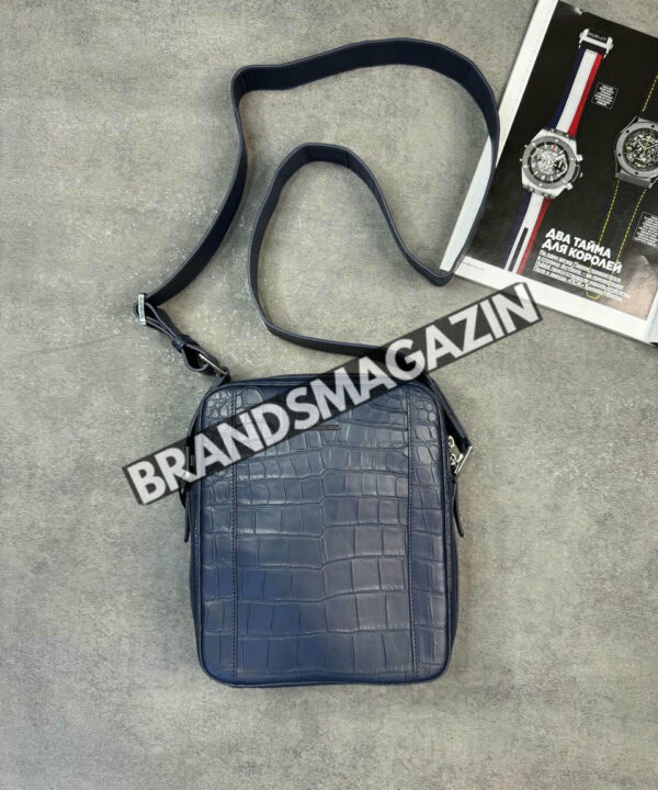 Сумка-мессенджер Zilli из кожи крокодила BM47428553377 Сумка-мессенджер Zilli из кожи крокодила BM47428553377