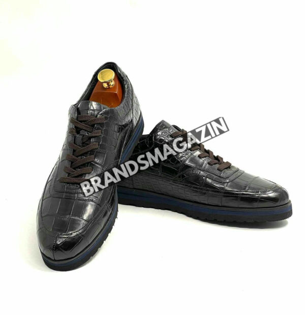 Сникеры Zilli из кожи крокодила BM7454377 5