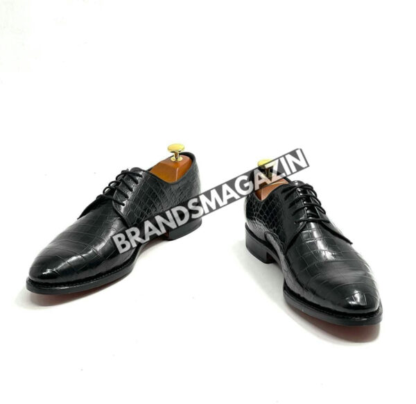 Туфли Brioni из кожи крокодила BM69701877 2