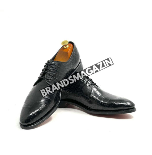 Туфли Brioni из кожи крокодила BM69701877 4