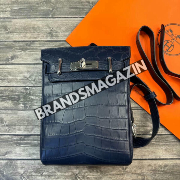 Сумка-слинг Hermes из кожи крокодила BM47428487977