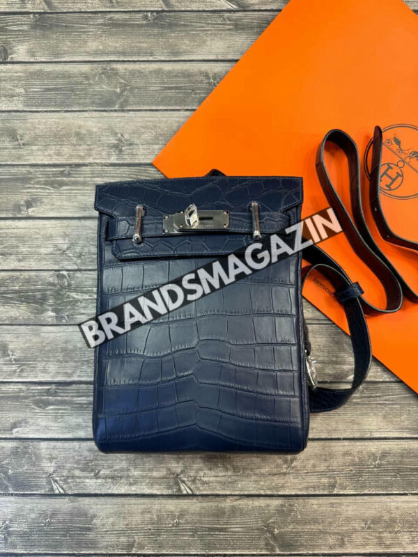 Сумка-слинг Hermes из кожи крокодила BM47428487977