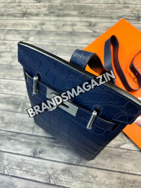 Сумка-слинг Hermes из кожи крокодила BM47428487977 3